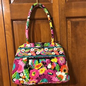 Vera Bradley Bowler Purse Retired VaVa Bloom